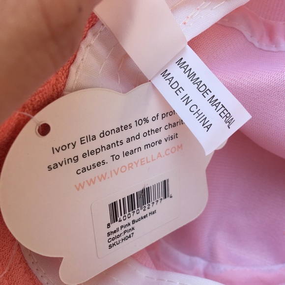 NWT Ivory Ella Bucket Hat - Picture 3 of 4